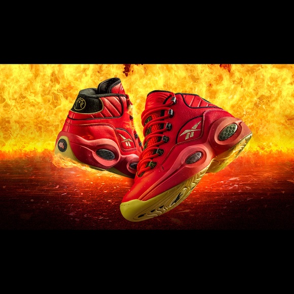 SOLD - NIB Reebok Question Mid Iverson Hot Ones - Picture 4 of 4
